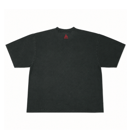 "GANGSTA_ギャングスタ" 7.5 oz Garment Dye Drop Shoulder T-Shirts