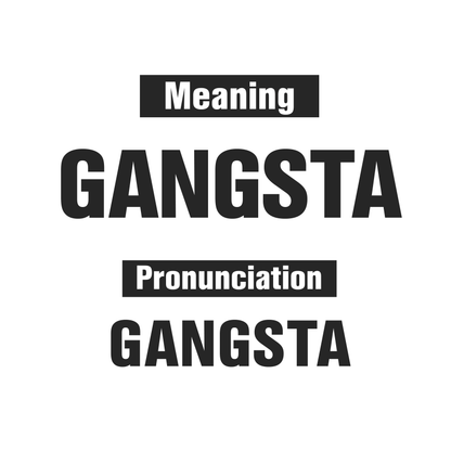 "GANGSTA_ギャングスタ" 7.5 oz Garment Dye Drop Shoulder T-Shirts