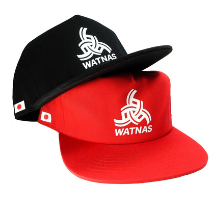 RESTOCK!! WATNAS "NATION" 5 Panels Flat Bill Caps