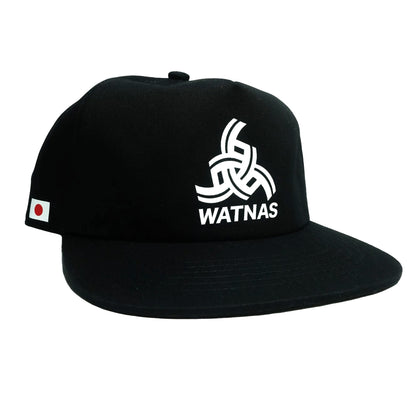 RESTOCK!! WATNAS "NATION" 5 Panels Flat Bill Caps
