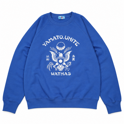 WATNAS "IRASSHAI_いらっしゃい" 7.5 oz Garment Dye Drop Shoulder T-Shirts