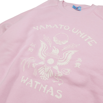 WATNAS "IRASSHAI_いらっしゃい" 7.5 oz Garment Dye Drop Shoulder T-Shirts